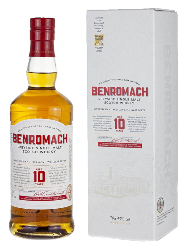 Benromach 10 Year Old Single Malt Whisky