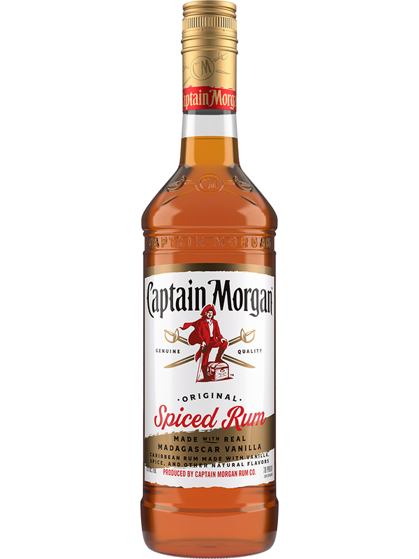 Captain Morgan Spiced Rum (GLASS)