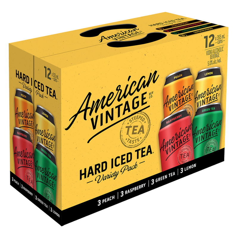 American Vintage Iced Tea Variety - 12 x 355mL