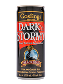 Gosling's Dark N' Stormy Rum Cocktail - 4 x 250mL