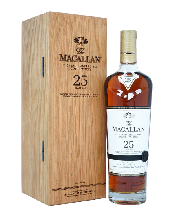 Macallan 25 Year Old Sherry Oak Whisky - 2022 Release