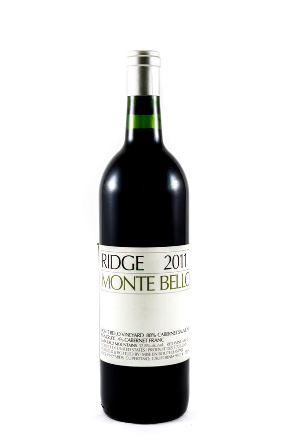 Ridge Vineyards Monte Bello 2011