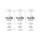 Nude Vodka Soda Black Cherry - 6 x 355mL