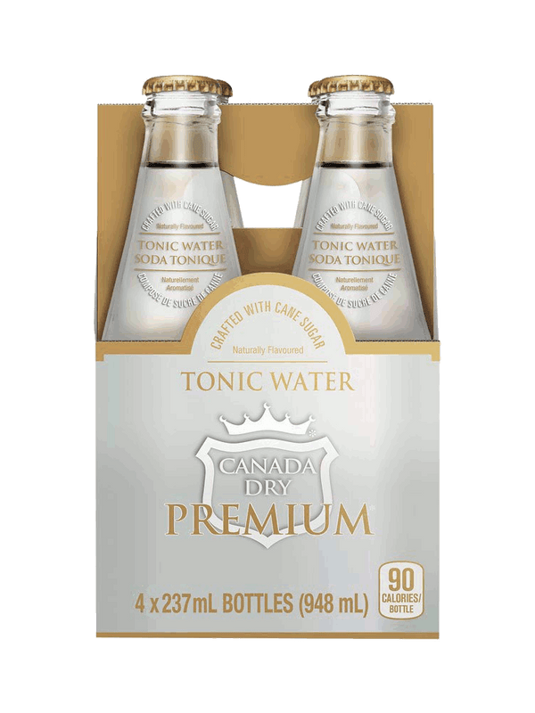 Canada Dry Premium Tonic Water - 4 x 237mL