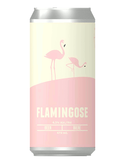 Moody Flamingose Grapefruit Gose - 4 x 473mL