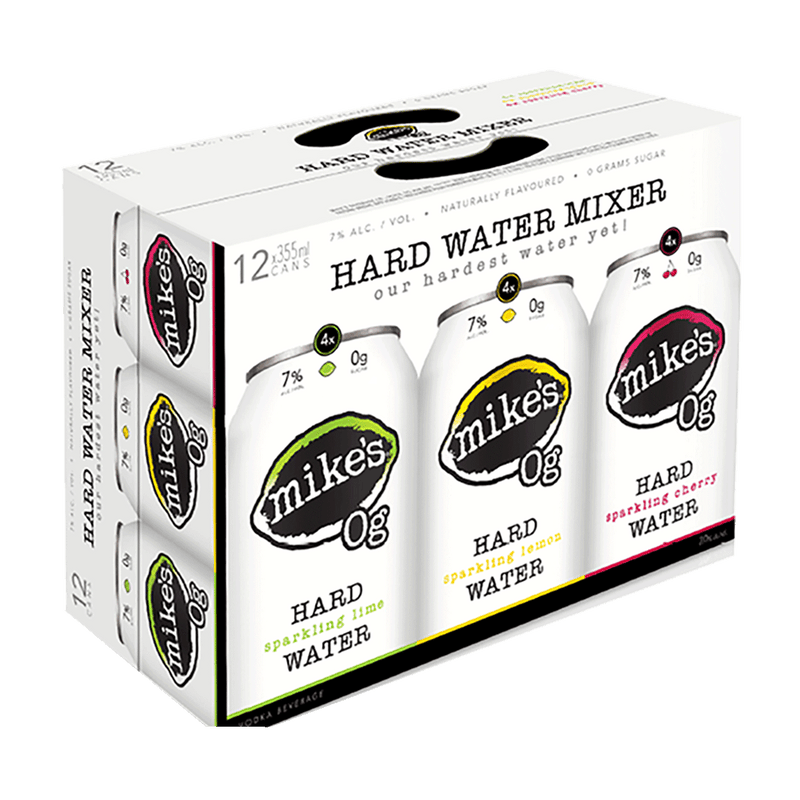 Mike's 0g Mixer Variety - 12 x 355mL