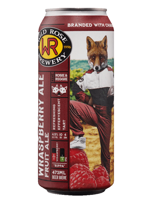 Wild Rose Wraspberry Ale - 4 x 473mL