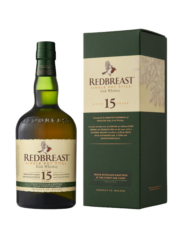 Redbreast 15 Year Old Whiskey