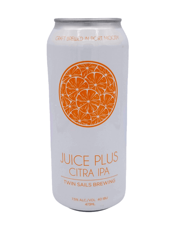 Twin Sails Juice Plus Citra IPA - 4 x 473mL