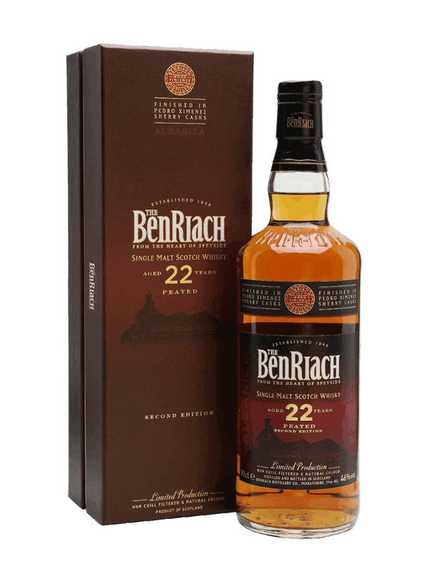 BenRiach 22 Year Old Peated PX Albariza Whisky