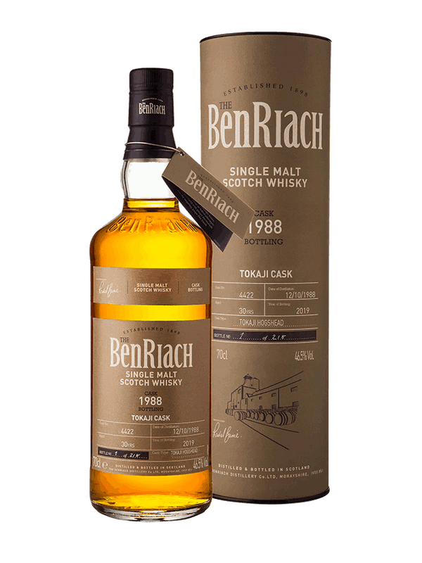 BenRiach 30 Year Old Tokaji Cask Whisky Batch 16 - Cask 4422