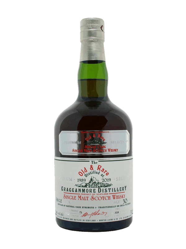 Cragganmore 30 Year "Old & Rare Heritage" Whisky