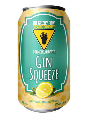 Grizzly Paw Gin Squeeze - 4 x 355mL