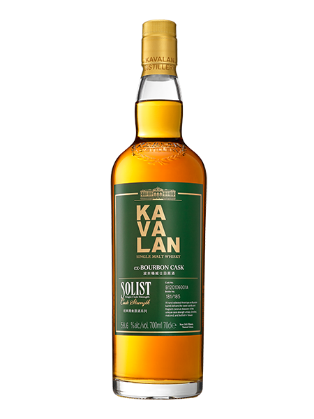 Kavalan Solist ex-Bourbon Single Cask Strength Whisky (58.6% ABV)