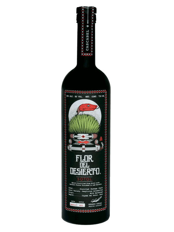 Sotol Flor Del Desierto Cascabel Tequila