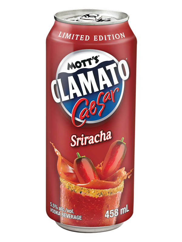 Mott's Clamato Caesar Sriracha - 458mL