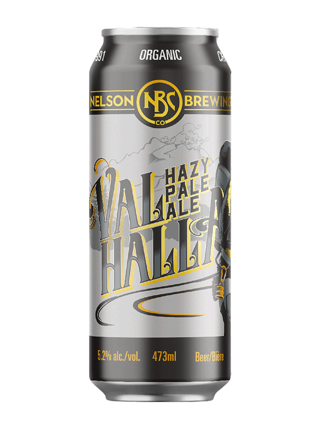 Nelson Brewing Valhalla Hazy Pale Ale - 4 x 473mL