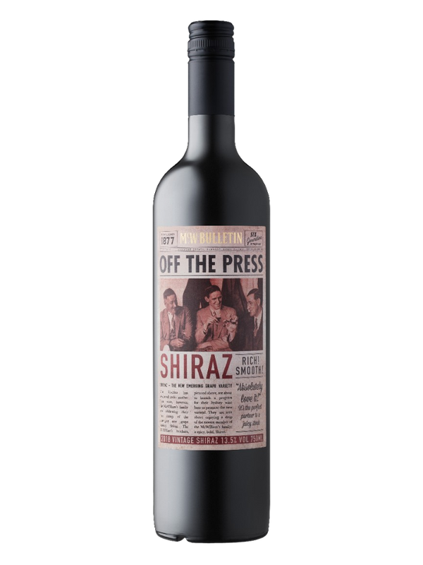 McWilliam's Off The Press Shiraz