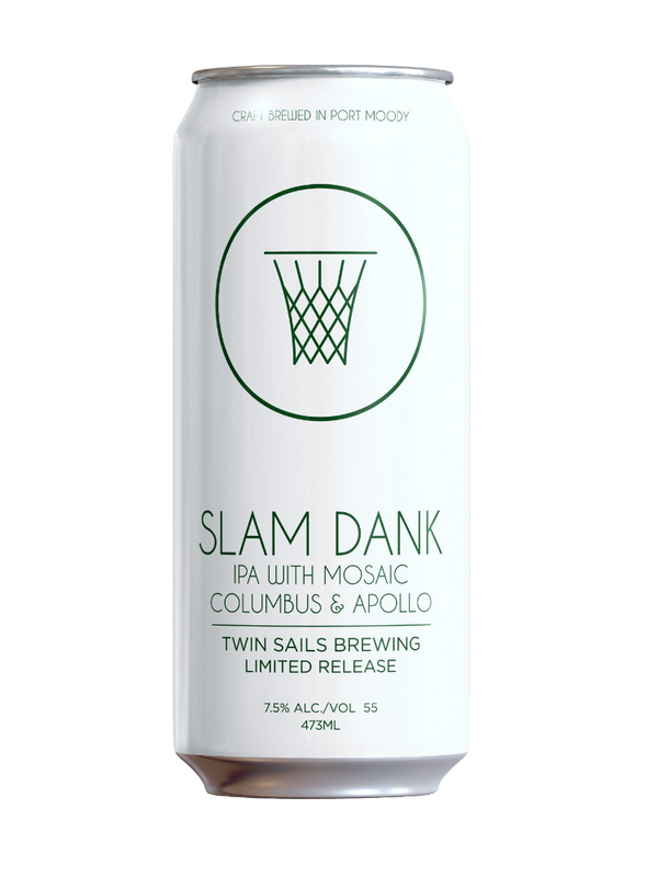 Twin Sails Slam Dank IPA - 4 x 473mL