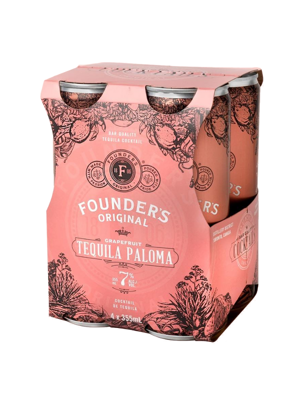 Founder's Original Tequila Paloma - 4 x 355mL