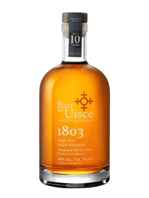 Barr An Uisce 1803 10 Year Old Single Malt Whiskey