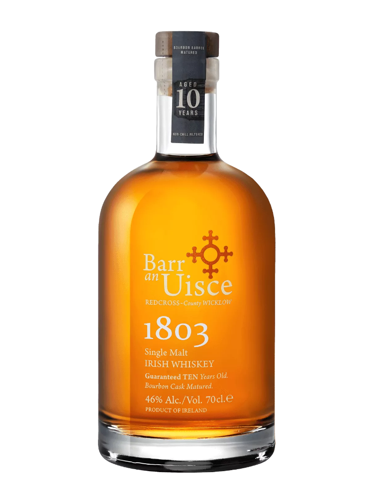 Barr An Uisce 1803 10 Year Old Single Malt Whiskey