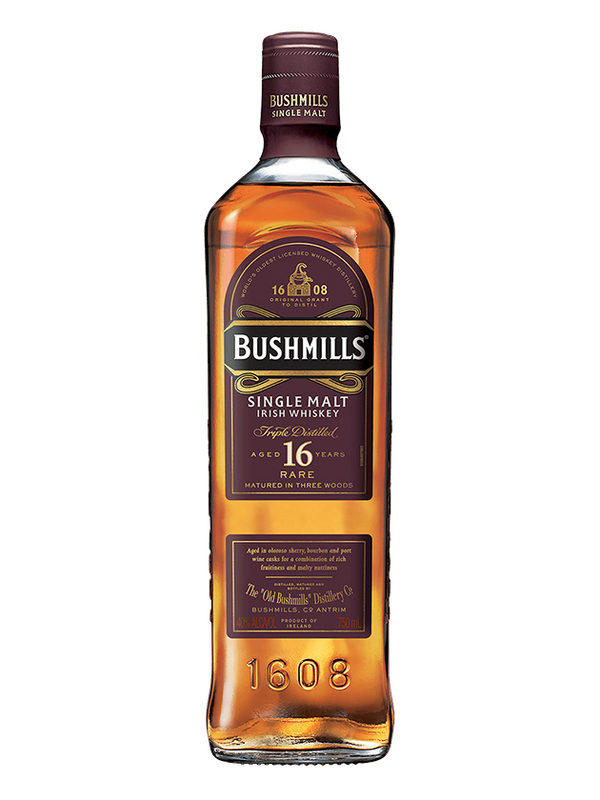 Bushmills 16 Year Old Irish Whiskey