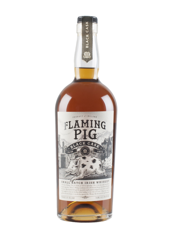 Flaming Pig Black Cask Irish Whiskey