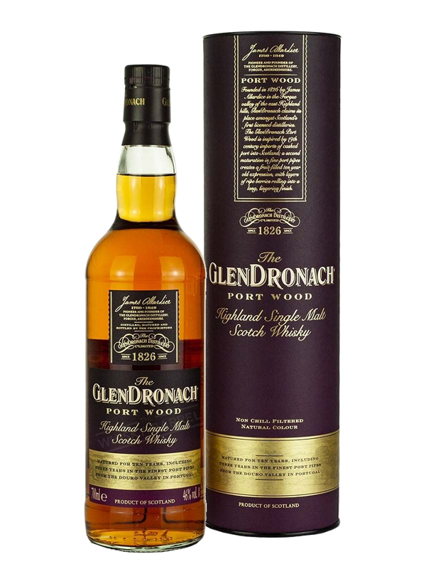 Glendronach Port Wood 10 Year Old Whisky