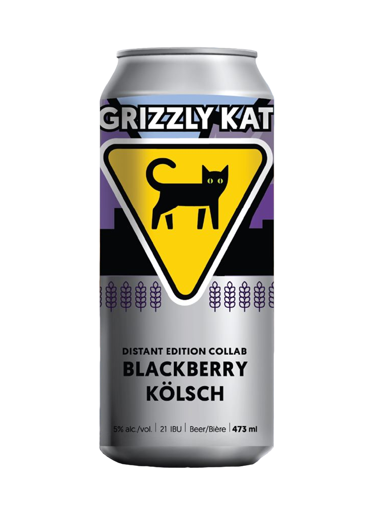 Alley Kat Grizzly Kat Blackberry Kölsch - 4 x 473mL
