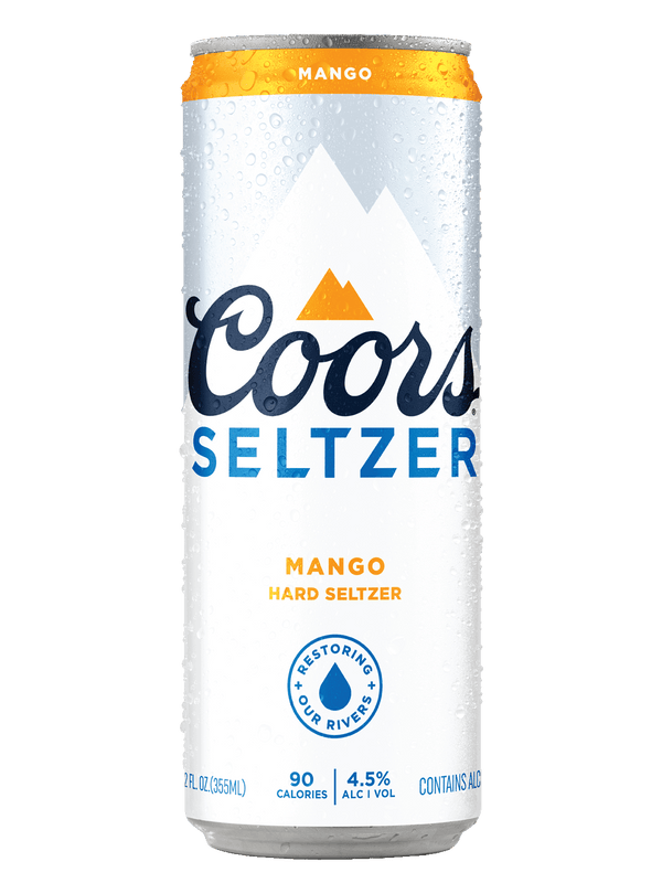 Coors Seltzer Mango - 6 x 355mL