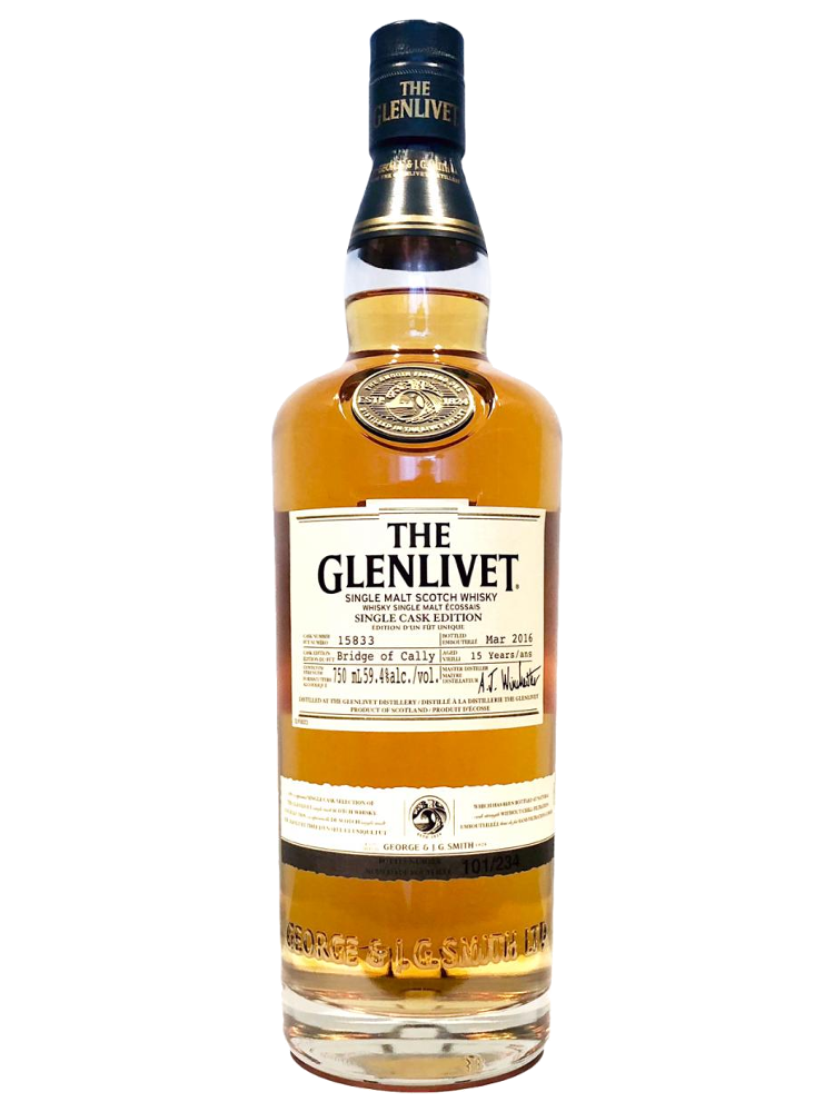 The Glenlivet "Bridge of Cally" 15 Year Old Whisky