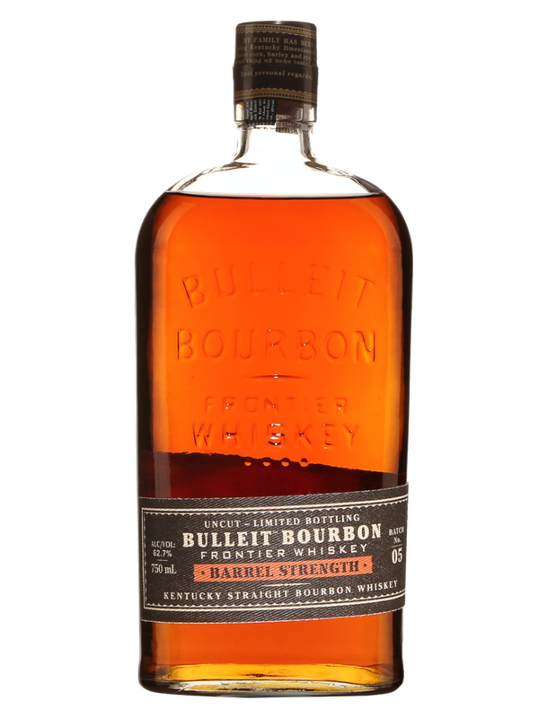 Bulleit Barrel Strength Bourbon (58.3% ABV)
