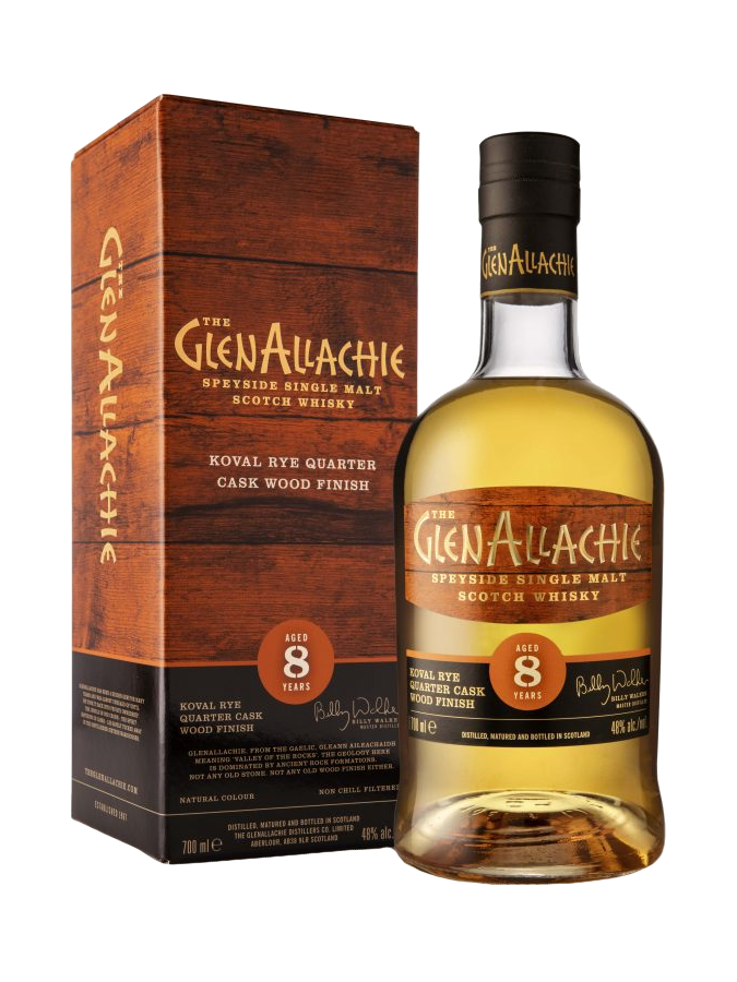 GlenAllachie 8 Year Old Koval Rye Quarter Cask