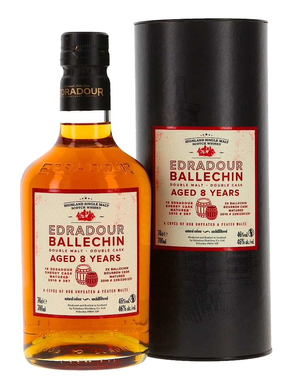 Edradour Ballechin Cuvee 8 Year Old Whisky