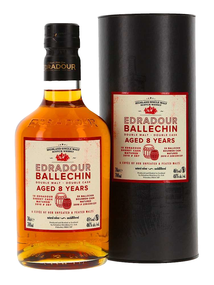 Edradour Ballechin Cuvee 8 Year Old Whisky
