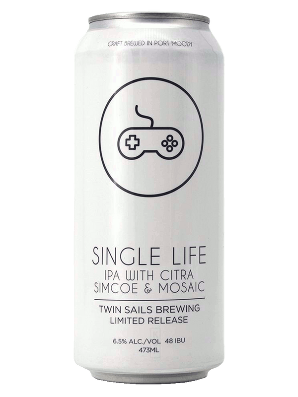 Twin Sails Single Life IPA - 4 x 473mL