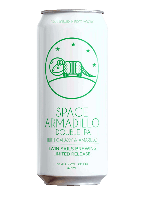 Twin Sails Space Armadillo Double IPA - 4 x 473mL