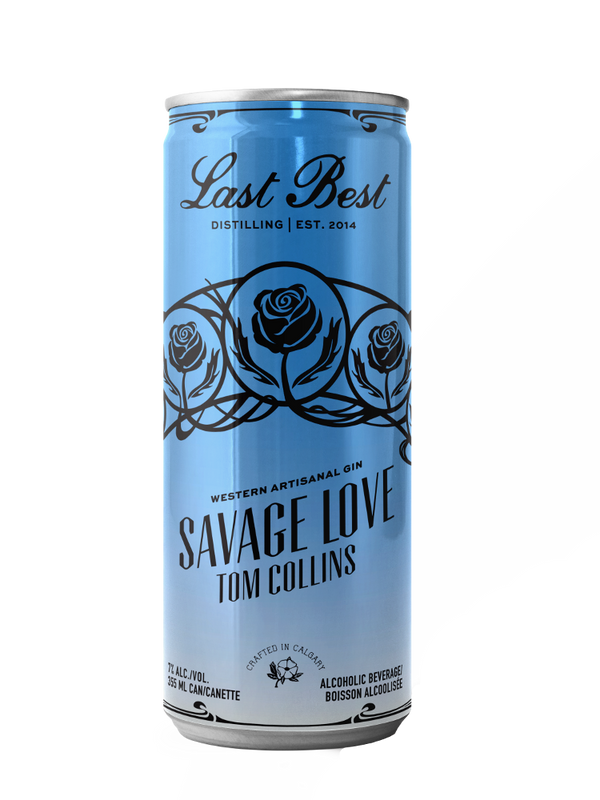 Last Best Savage Love Tom Collins - 4 x 355mL