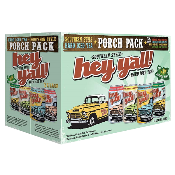 Hey Y'all Porch Pack 2019 - 12 x 341mL