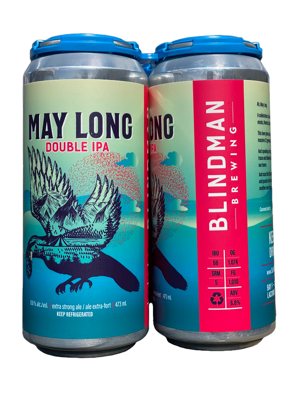 Blindman May Long DIPA - 4 x 473mL