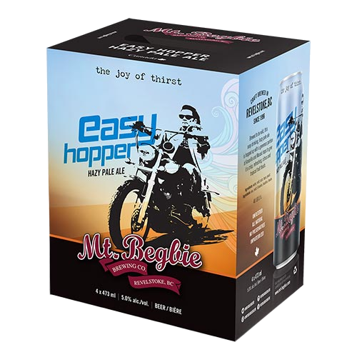 Mt. Begbie Easy Hopper Hazy Pale Ale - 4 x 473mL