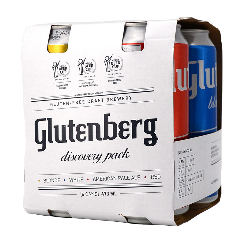 Glutenberg Discovery Pack - 4 x 473mL