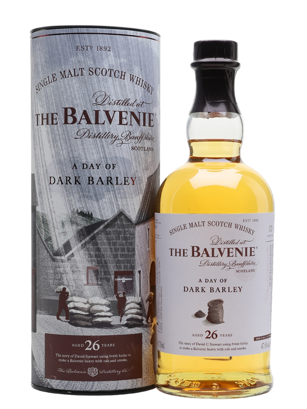 Balvenie 'A Day of Dark Barley' 26 Year Old Whisky