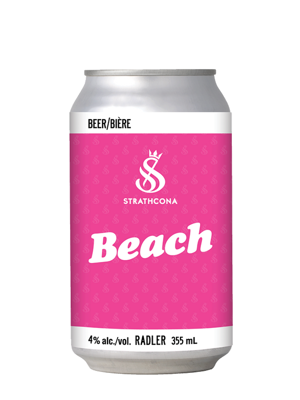 Strathcona Beach Pink Lemonade Radler - 6 x 355mL
