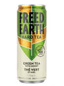 Freed Earth Green Tea w/ Honey- 6 x 355mL