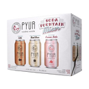 PYUR Vodka Soda Fountain Mixer Pack - 12 x 355mL