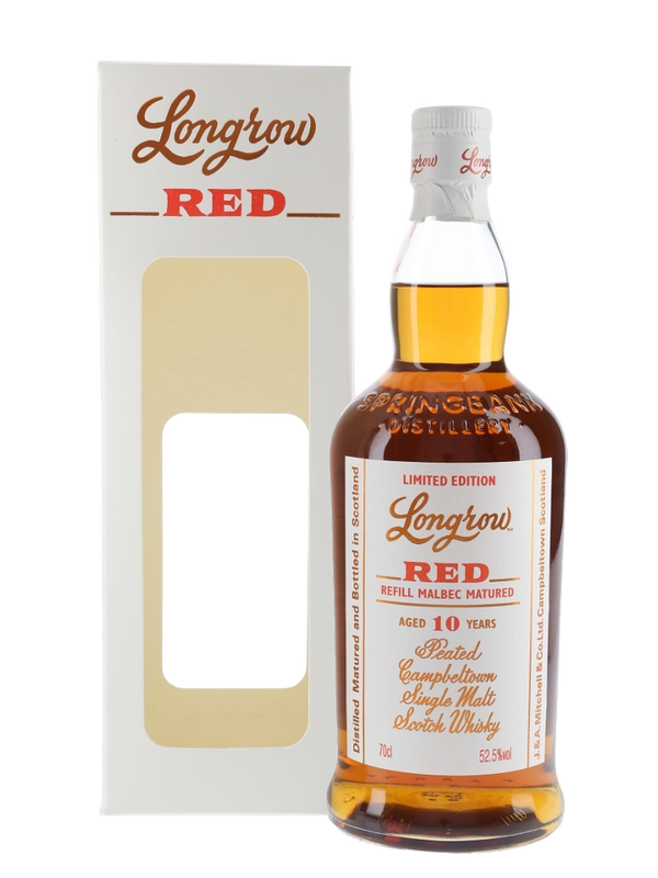 Longrow Red 10 Year Old Refill Malbec - 2021 Release