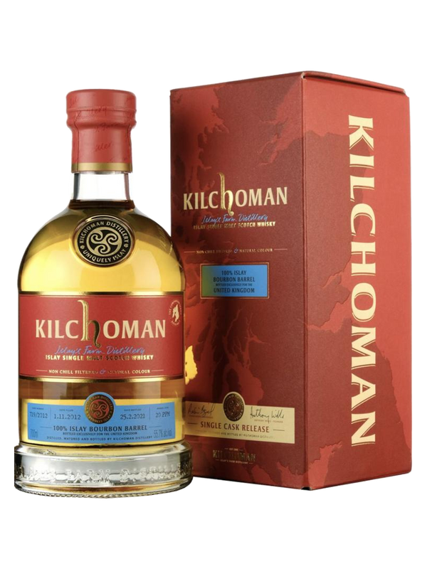 Kilchoman 8 Year Old Islay Bourbon Barrel Whisky