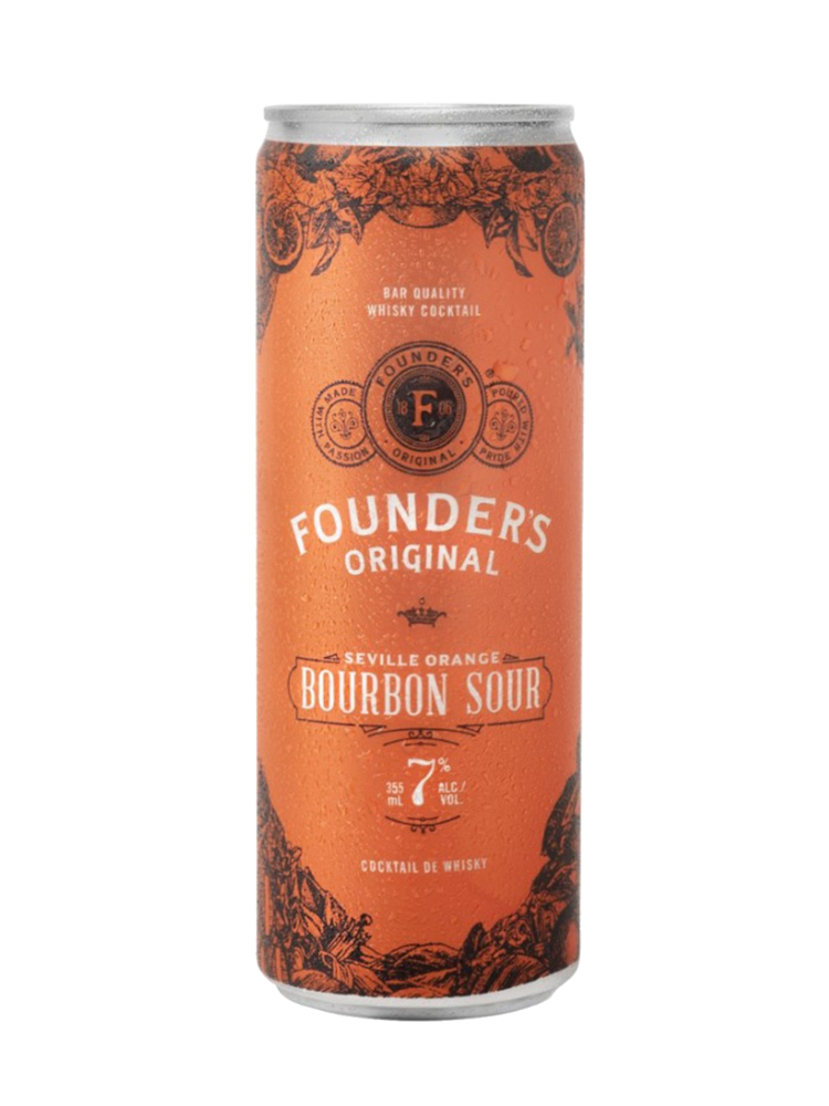 Founder's Original Bourbon Sour - 4 x 355mL